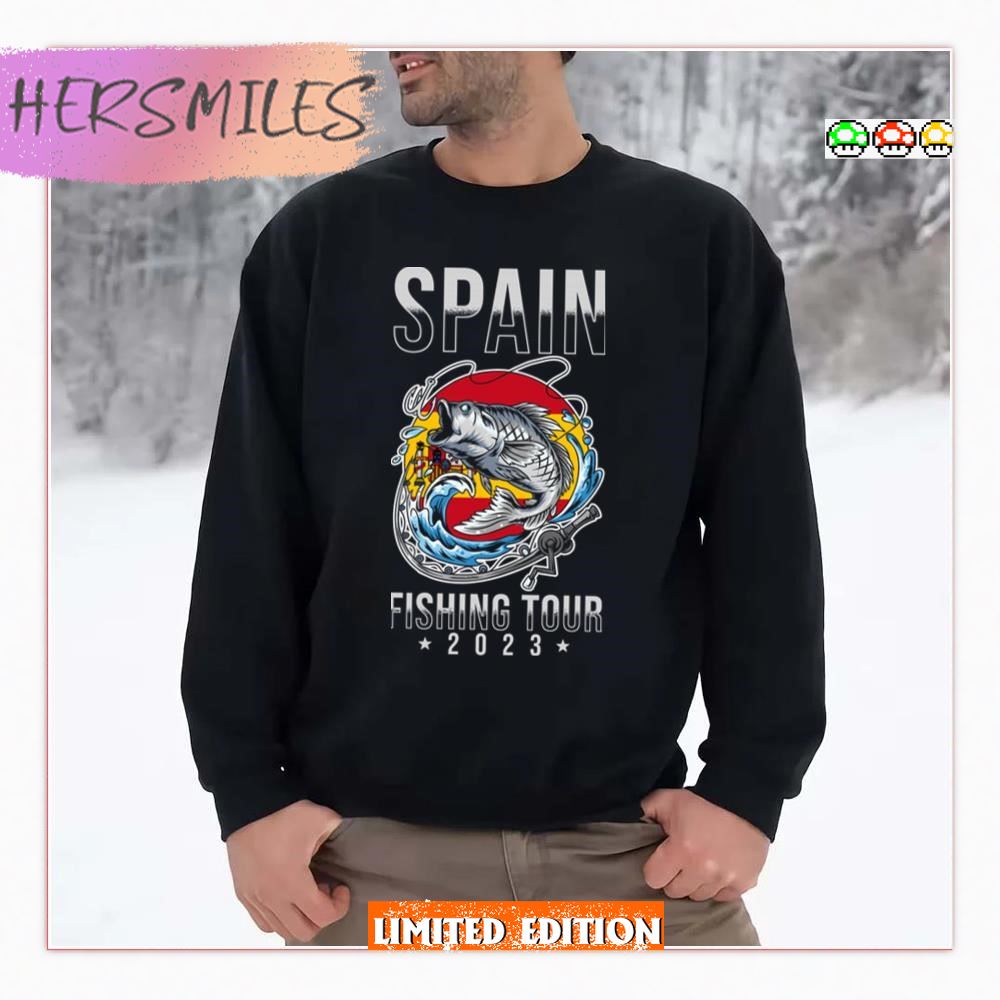 Fishing Spain 2023 New Tour  T-shirt
