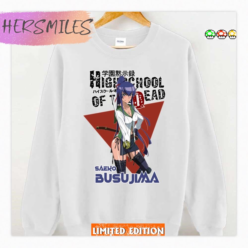 Fujimi High School Student Saeko Busujima  T-shirt