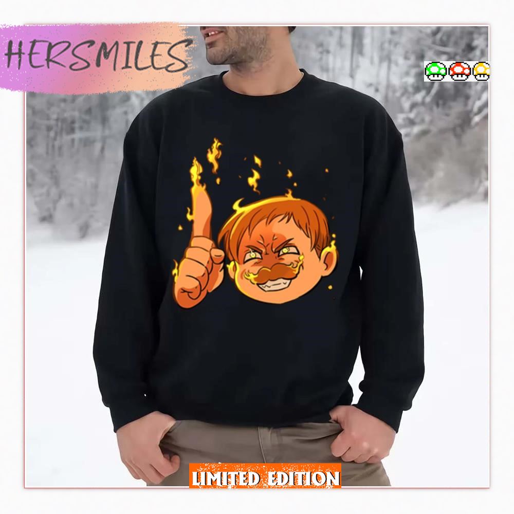 Funny Moment Escanor The Seven Deadly Sins  T-shirt