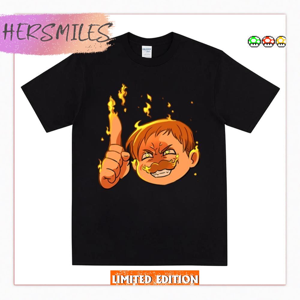 Funny Moment Escanor The Seven Deadly Sins  T-shirt