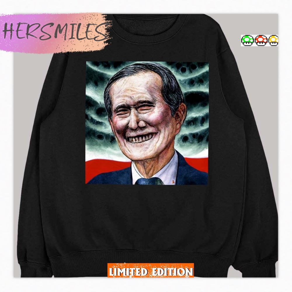 George W Bush Junji Ito Politicians  T-shirt