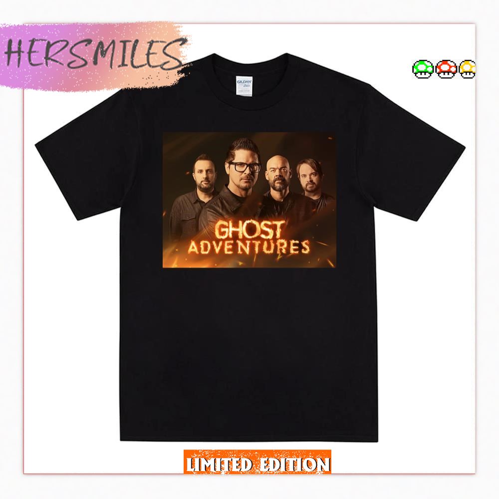 Ghost Adventures Music Band Art  T-shirt
