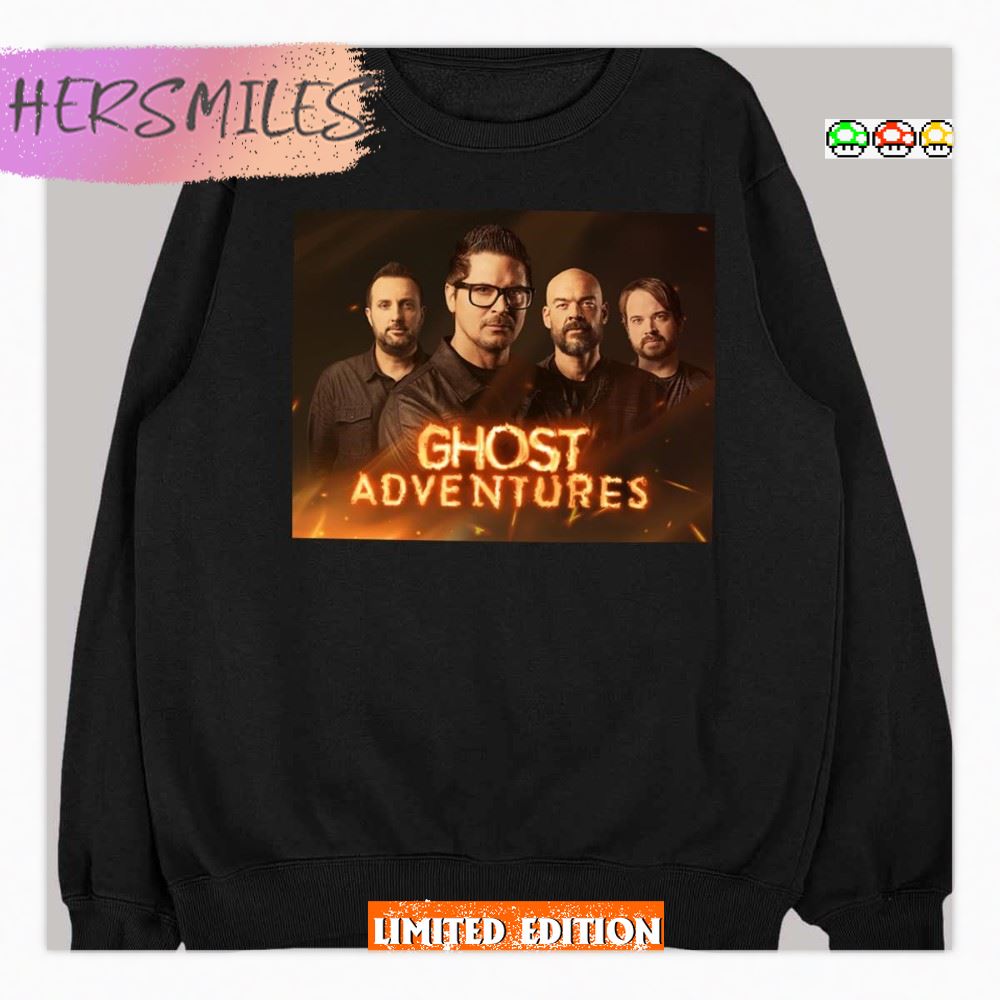 Ghost Adventures Music Band Art  T-shirt