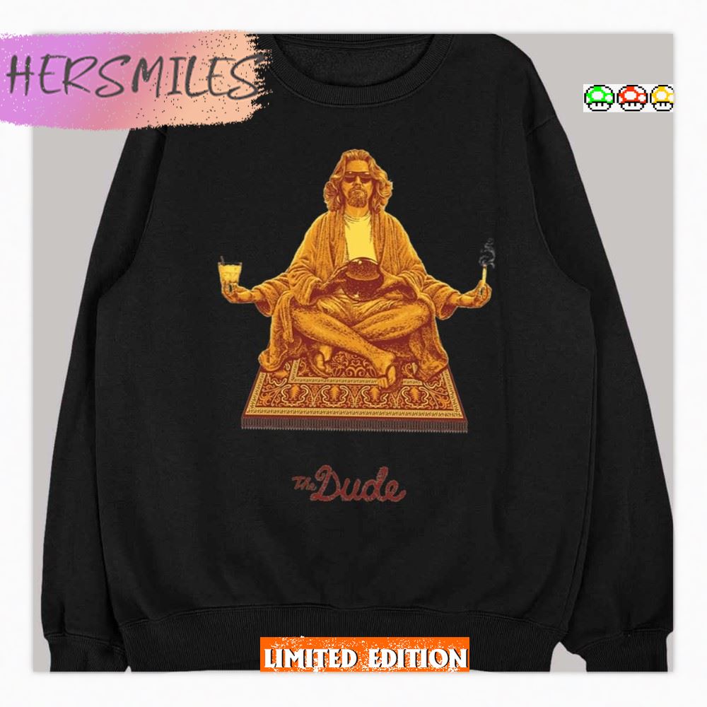 God The Dude Budha The Big Lebowski T-Shirt