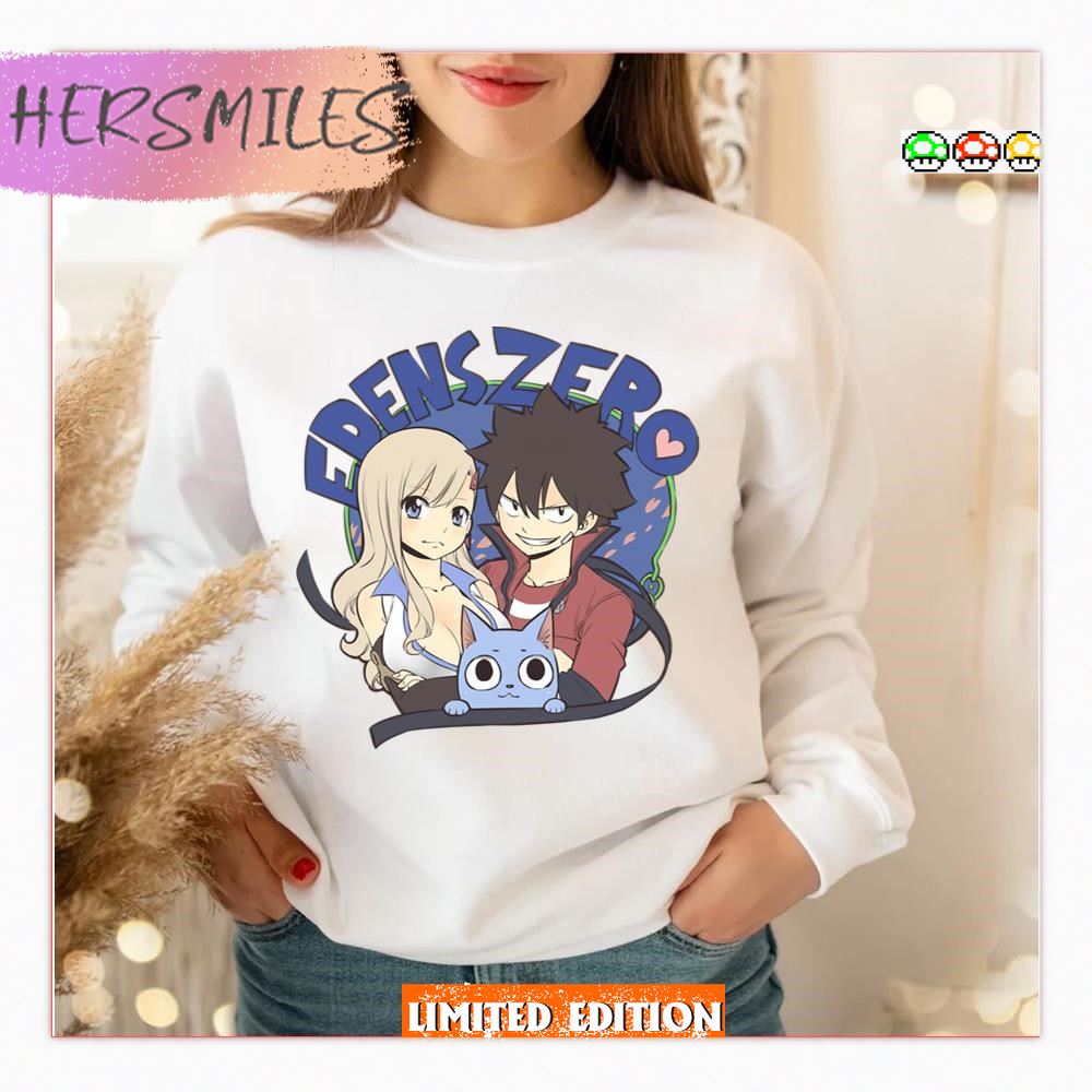 Happy And Shiki Edens Zero T-shirt