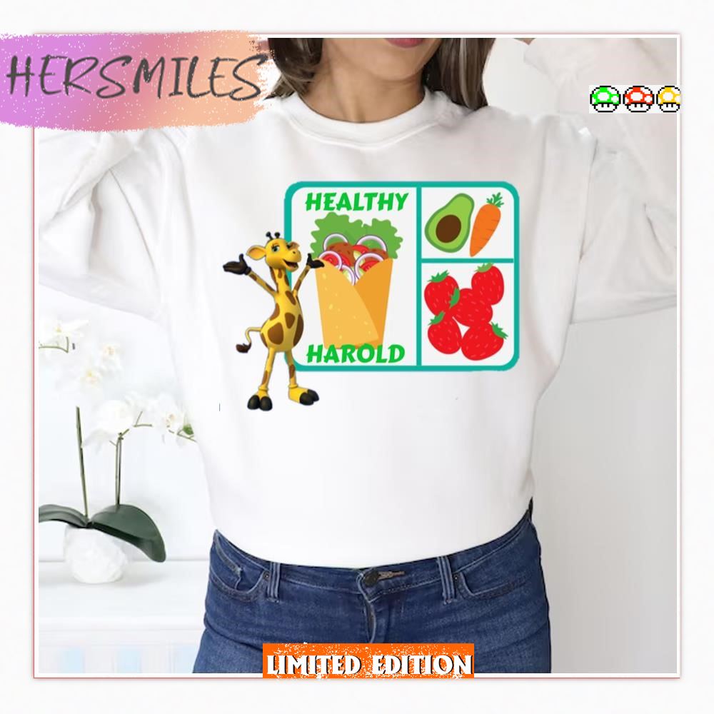 Healthy Food Healthy Harold T-shirt