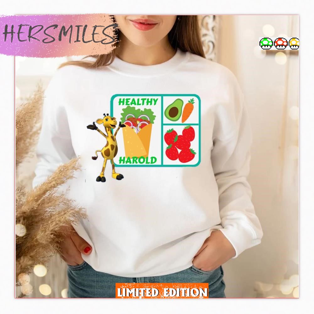 Healthy Food Healthy Harold T-shirt