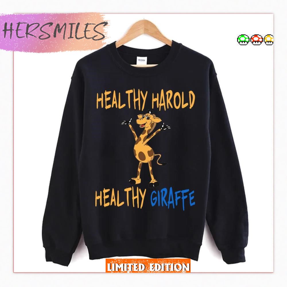 Healthy Harold Healthy Giraffe T-shirt Healthy Harold Healthy Giraffe T-shirt