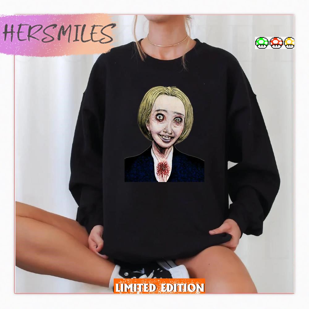Hillary Clinton Junji Ito Politicians T-shirt