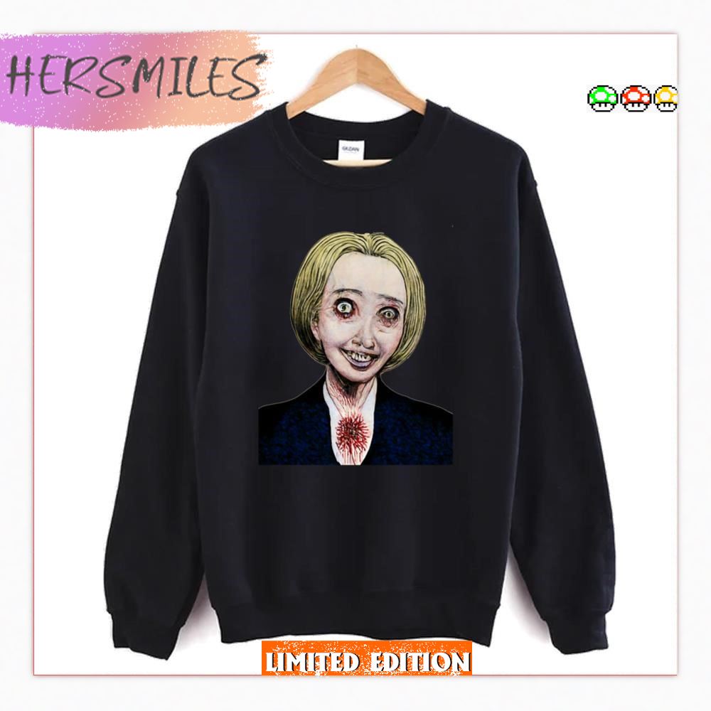 Hillary Clinton Junji Ito Politicians T-shirt