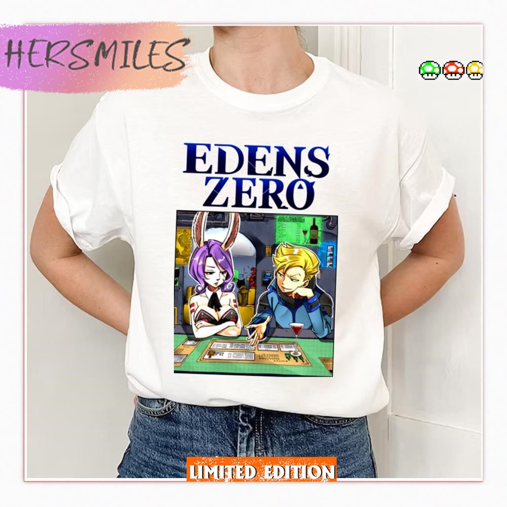 Homura Eden Zero Manga Cover Art T-shirt Homura Eden Zero Manga Cover Art T-shirt
