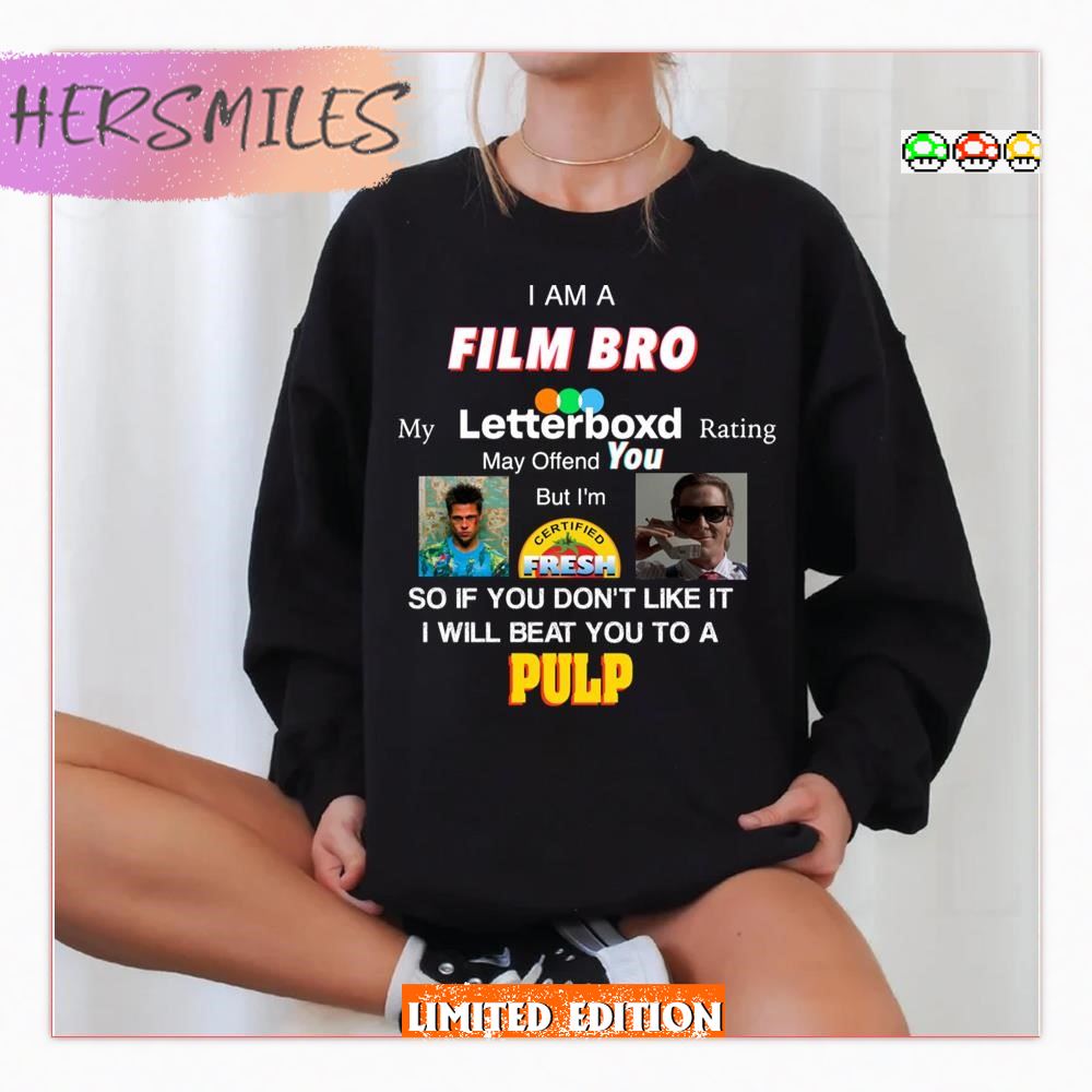 I Am A Film Bro Fight Club T-Shirt