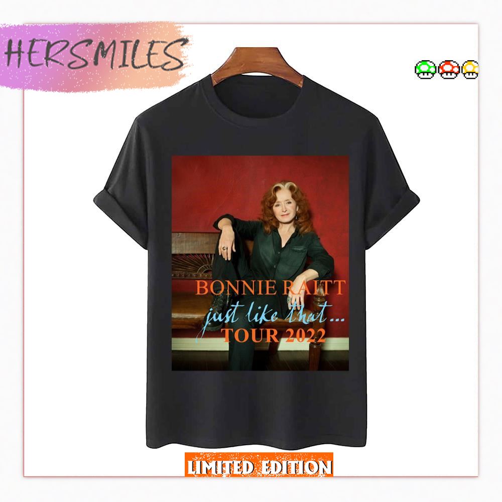 In Red Of Bonnie Just Like That 2023 New Tour  T-shirt
