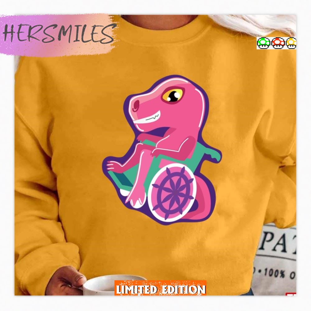 Inclusive Dinos Pink Design T-Shirt
