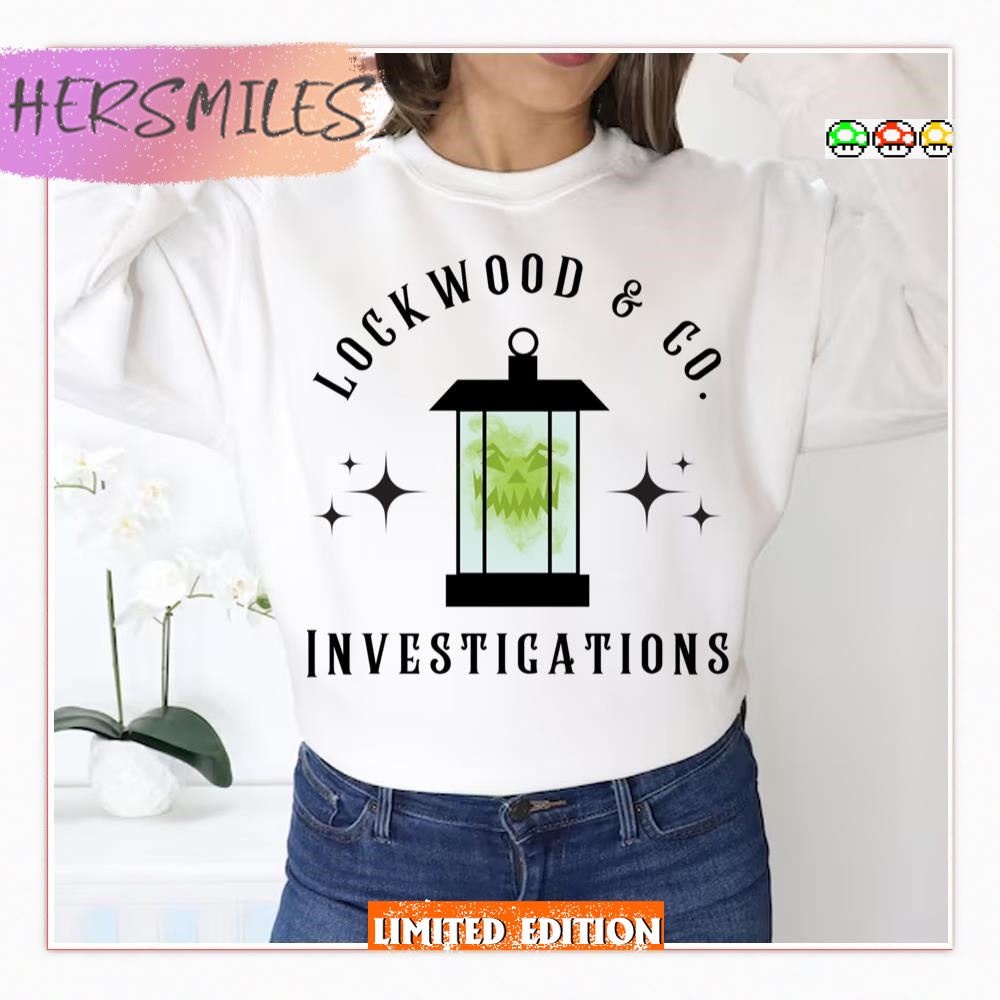 Investigations Lockwood And Co Lamp T-shirt