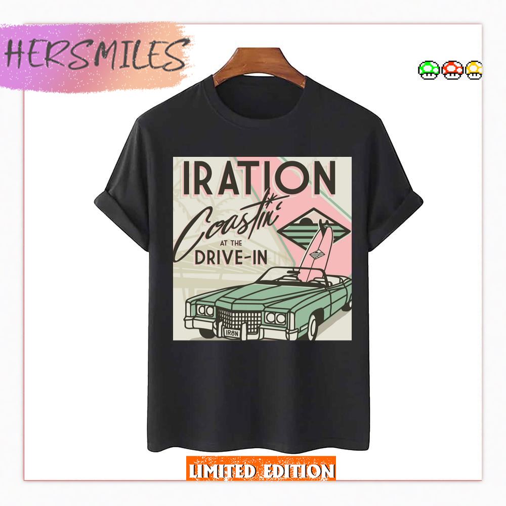 Iration Coasting Drive In 2023 New Tour  T-shirt