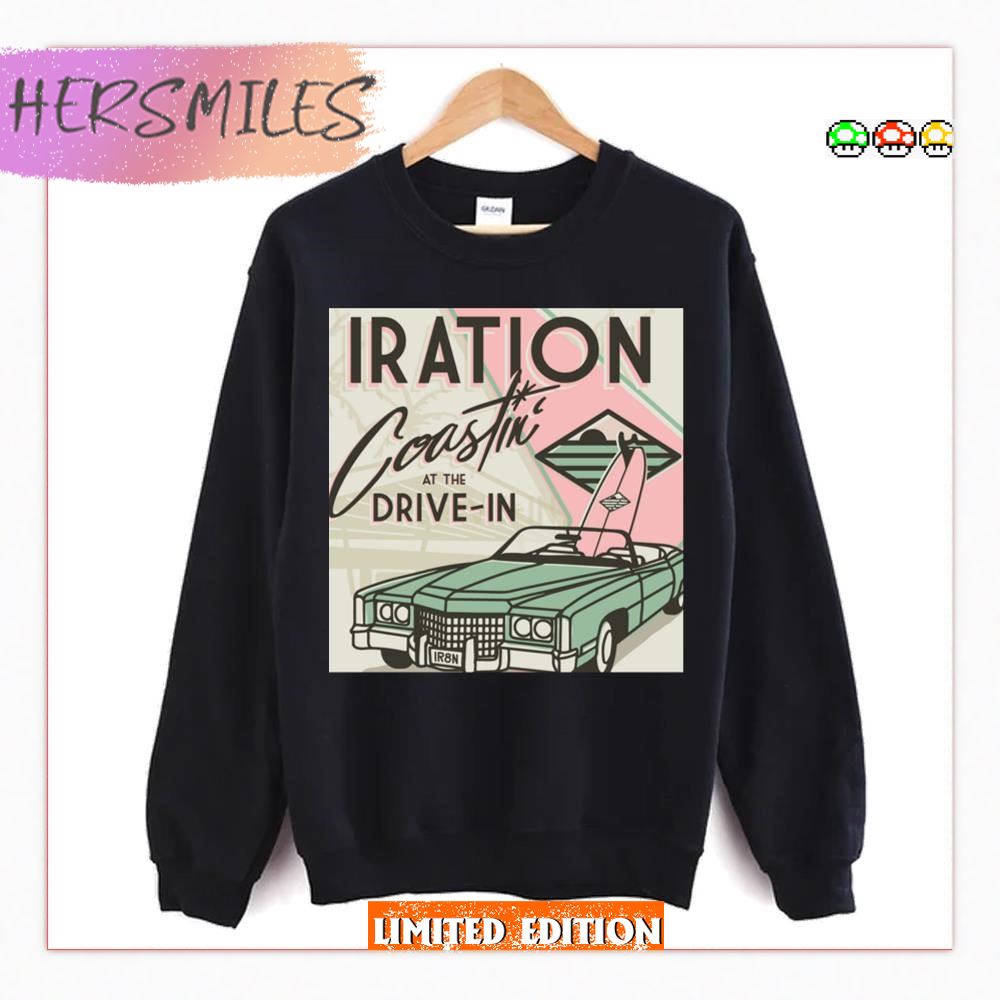 Iration Coasting Drive In 2023 New Tour T-shirt Iration Coasting Drive In 2023 New Tour T-shirt