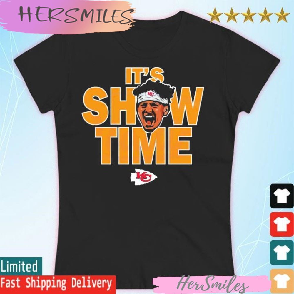 It’s Showtime Patrick Mahomes Red Kansas City Chiefs T-shirt It’s Showtime Patrick Mahomes Red Kansas City Chiefs T-shirt