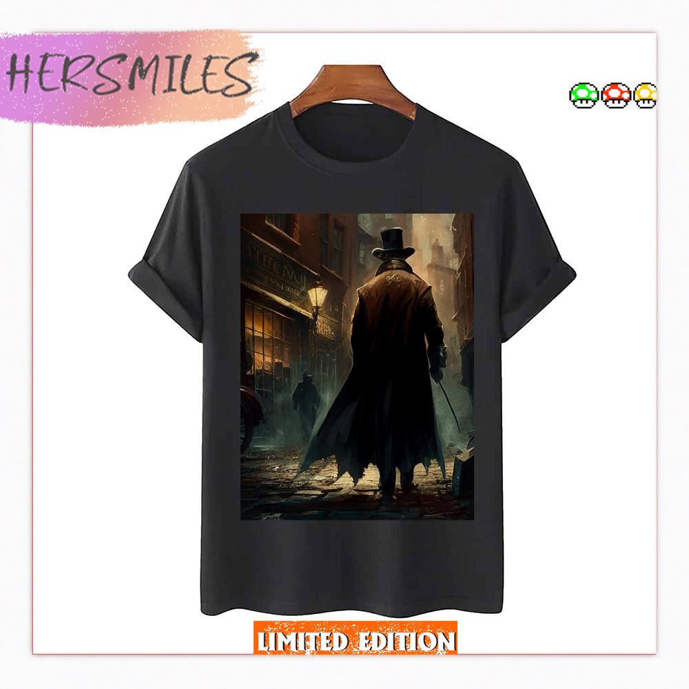 Jack The Ripper Of Whitechapel London  T-shirt