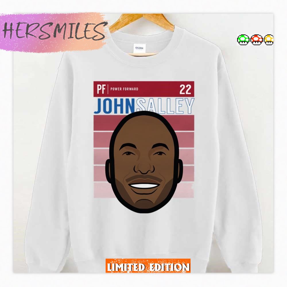 John Salley Fade Basketball Design T-Shirt