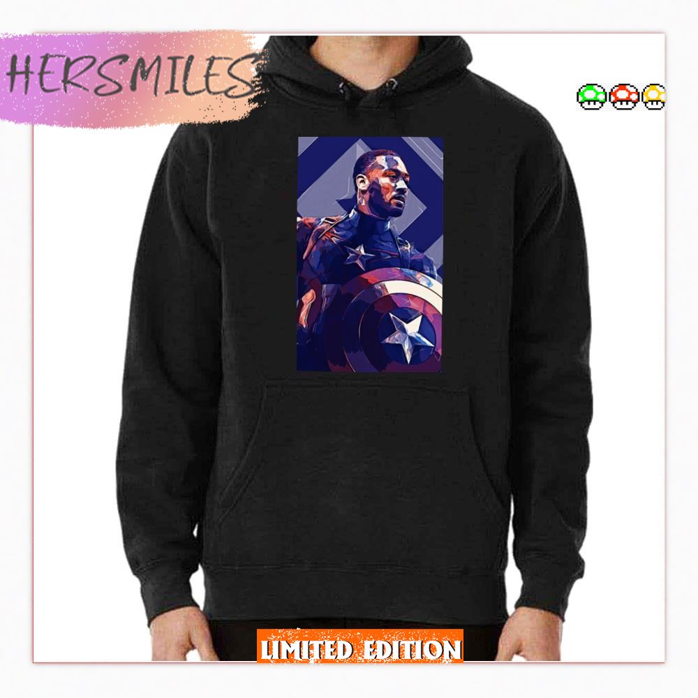 John Wall Art Design Comics Captain American T-Shirt