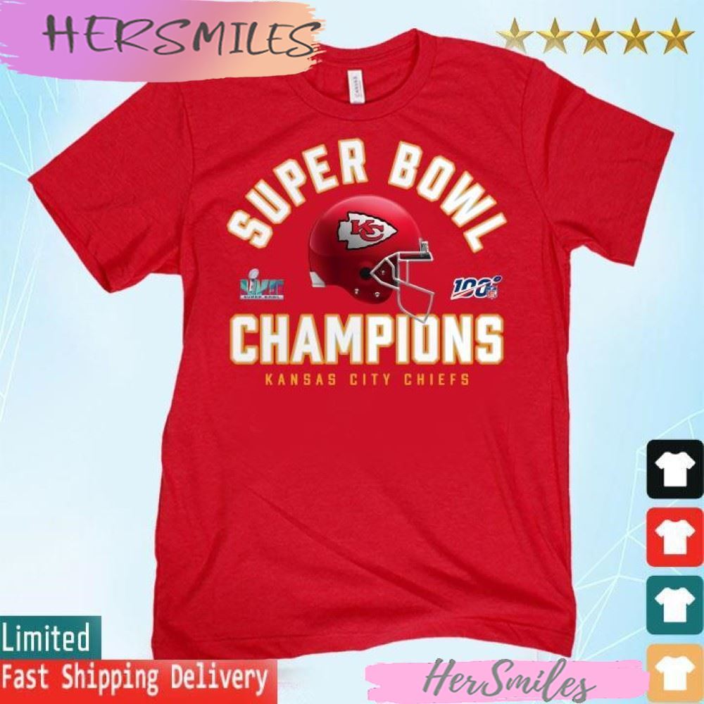 Kansas City Chiefs 2022 NFL Super Bowl LVII Lateral T-shirt