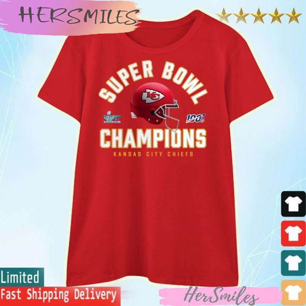 Kansas City Chiefs 2022 NFL Super Bowl LVII Lateral T-shirt