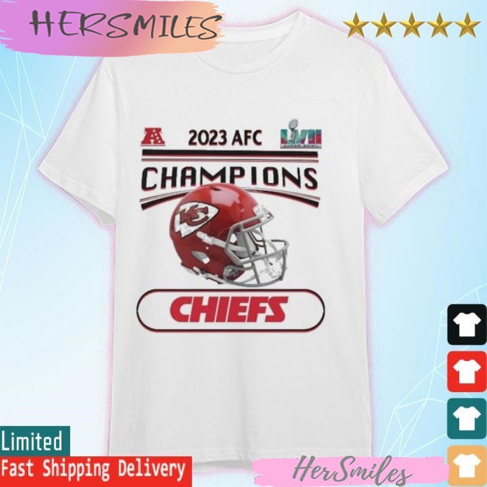 Kansas City Chiefs Super Bowl LVII 2023 AFC Conference Champions T-shirt