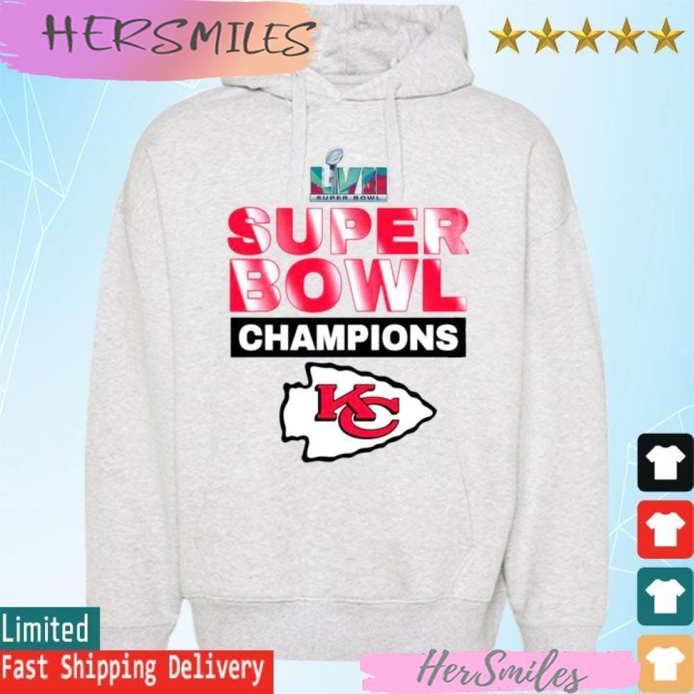 Kansas City Chiefs Super Bowl LVII 2023 Champions T-shirt
