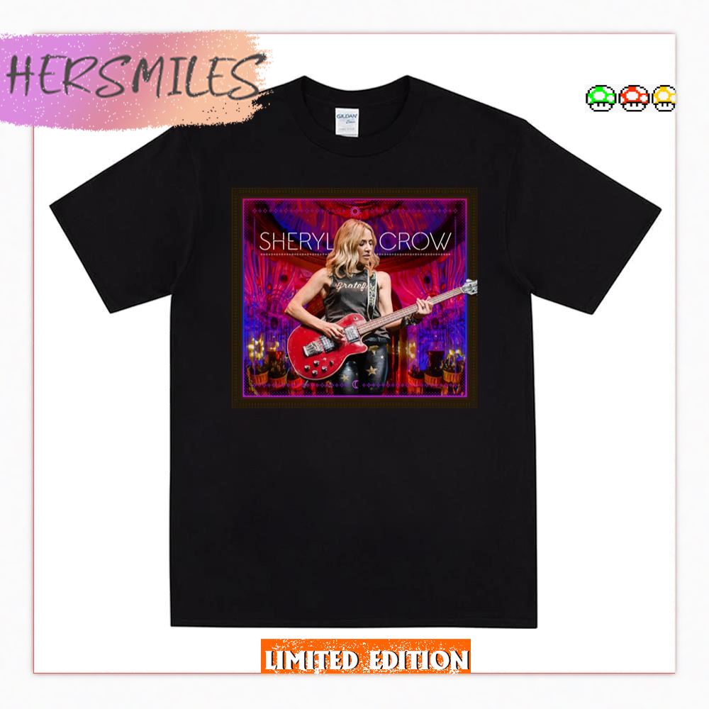 Kehadiranmu Sheryl Crow Bintang Relaxed Fit T-shirt