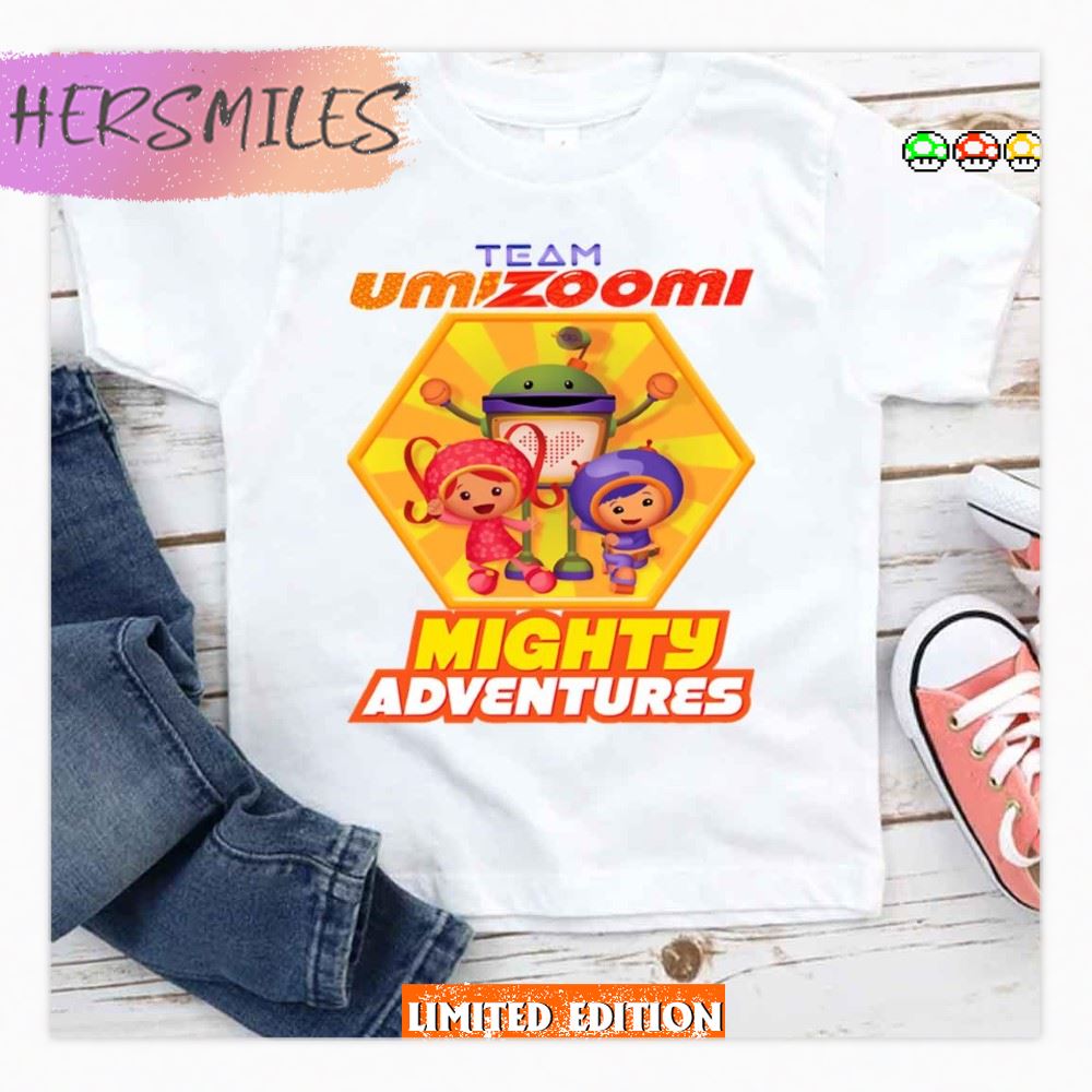 Kids New Friends Umizoomi Mighty Adventures T-shirt Kids New Friends Umizoomi Mighty Adventures T-shirt