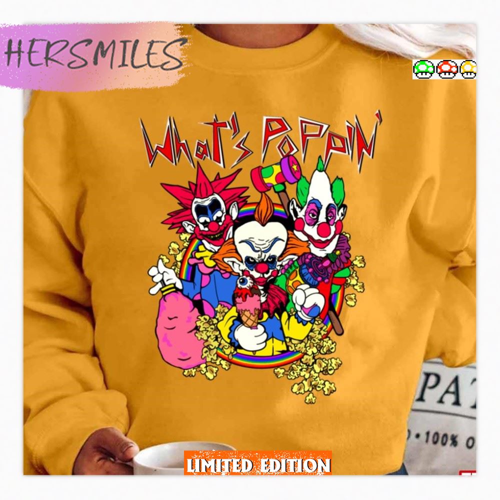 Killer Klowns What’s Poppin’ T-shirt