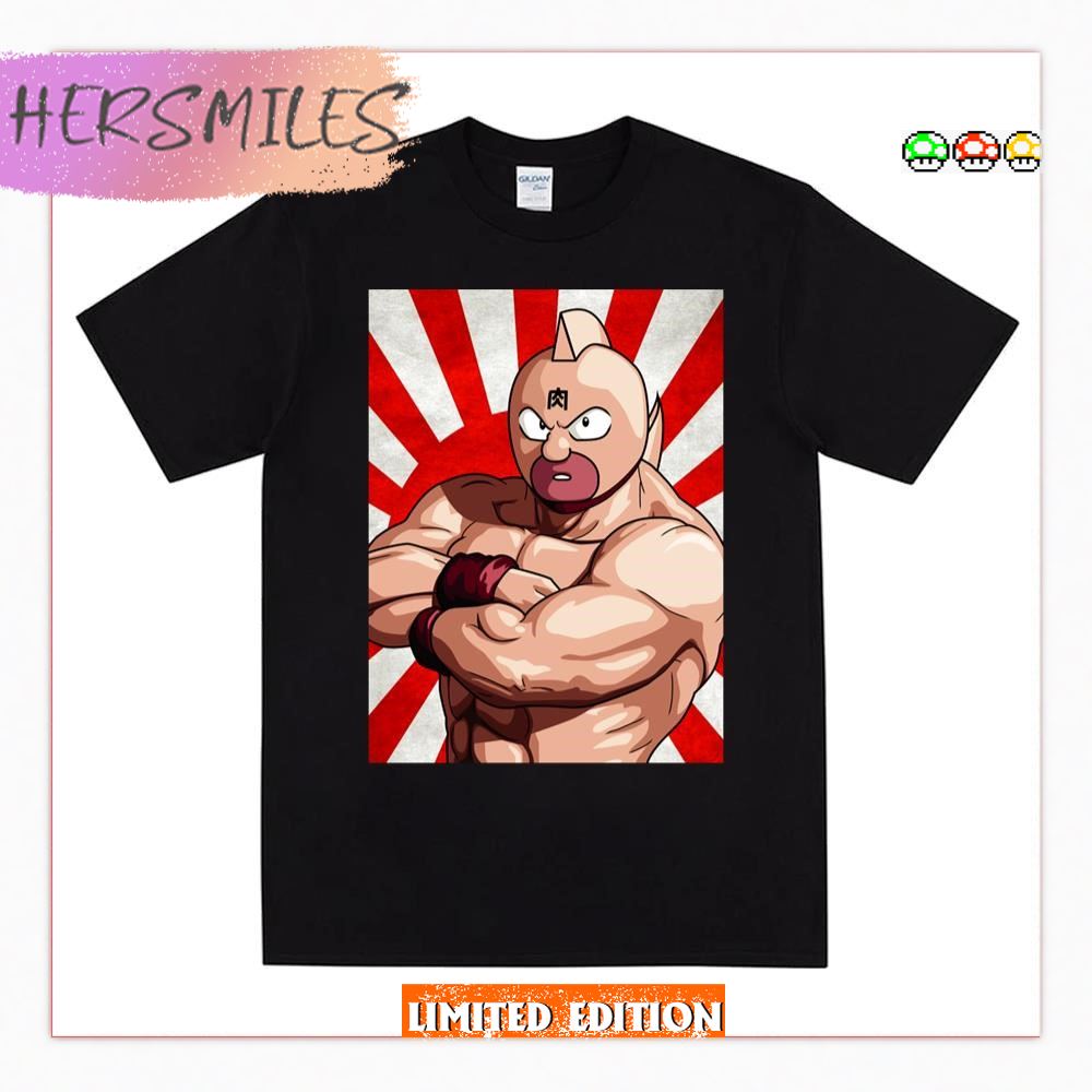 Kinnikuman Rising Sun T-shirt
