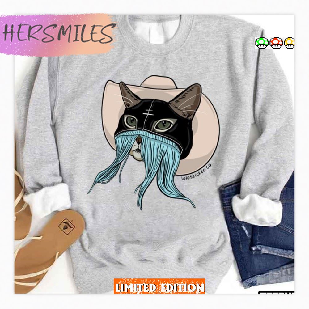 Kitty Cowboy D Orville Peck  T-shirt