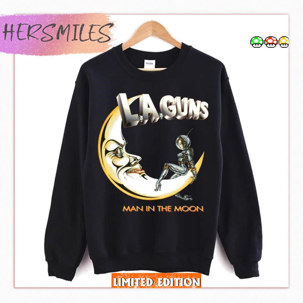 Knock Me Down L A Guns Band  T-shirt