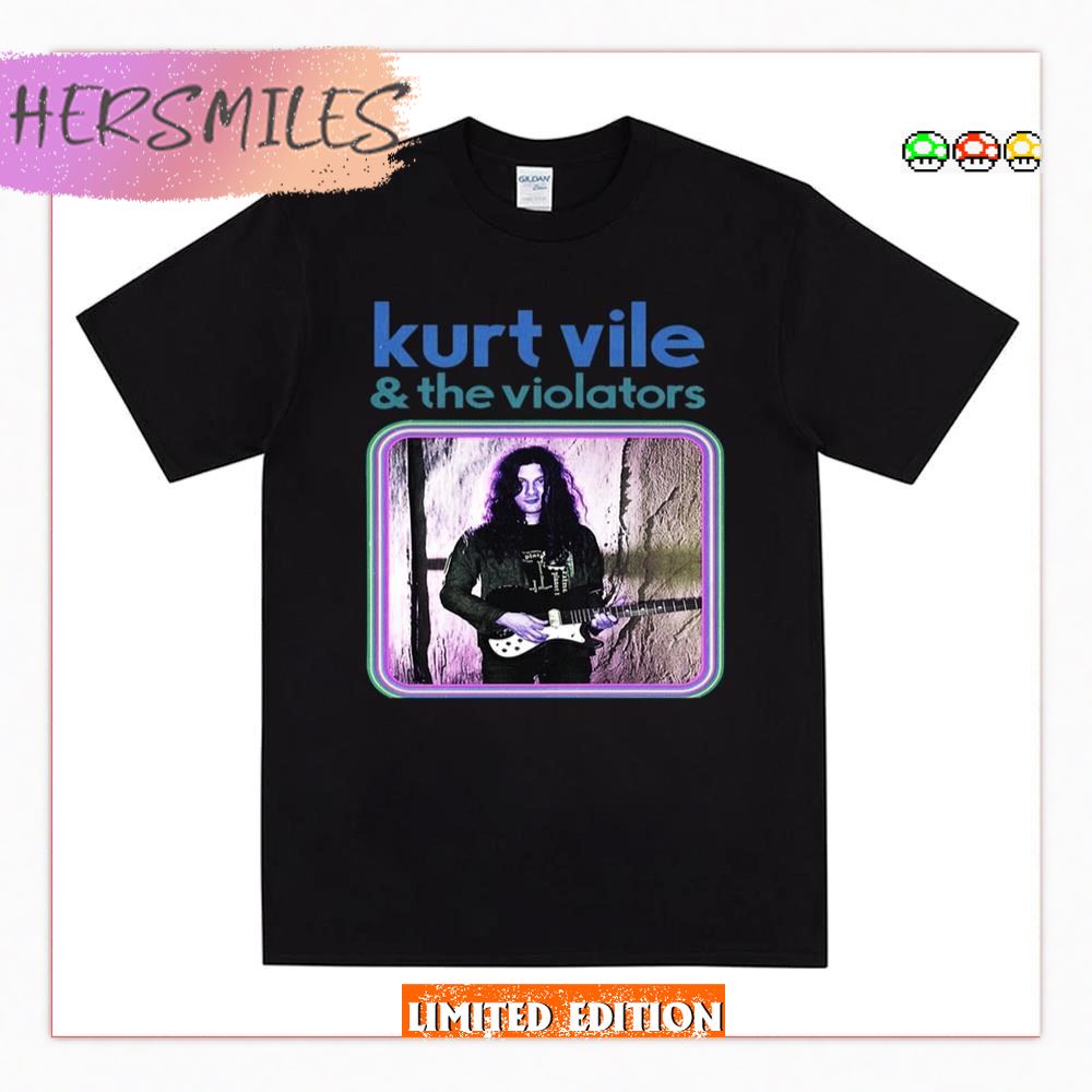 Kurt Vile &amp The Violators Logo Graphic T-Shirt