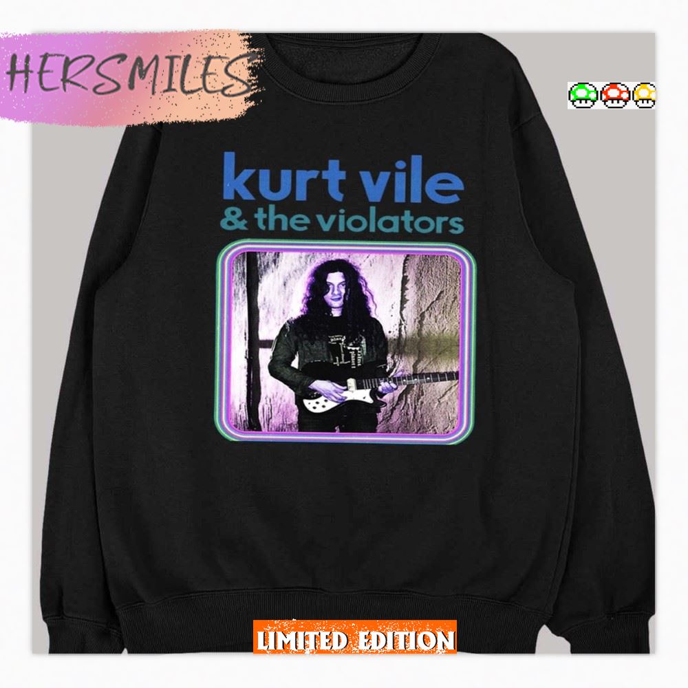 Kurt Vile &amp The Violators Logo Graphic T-Shirt