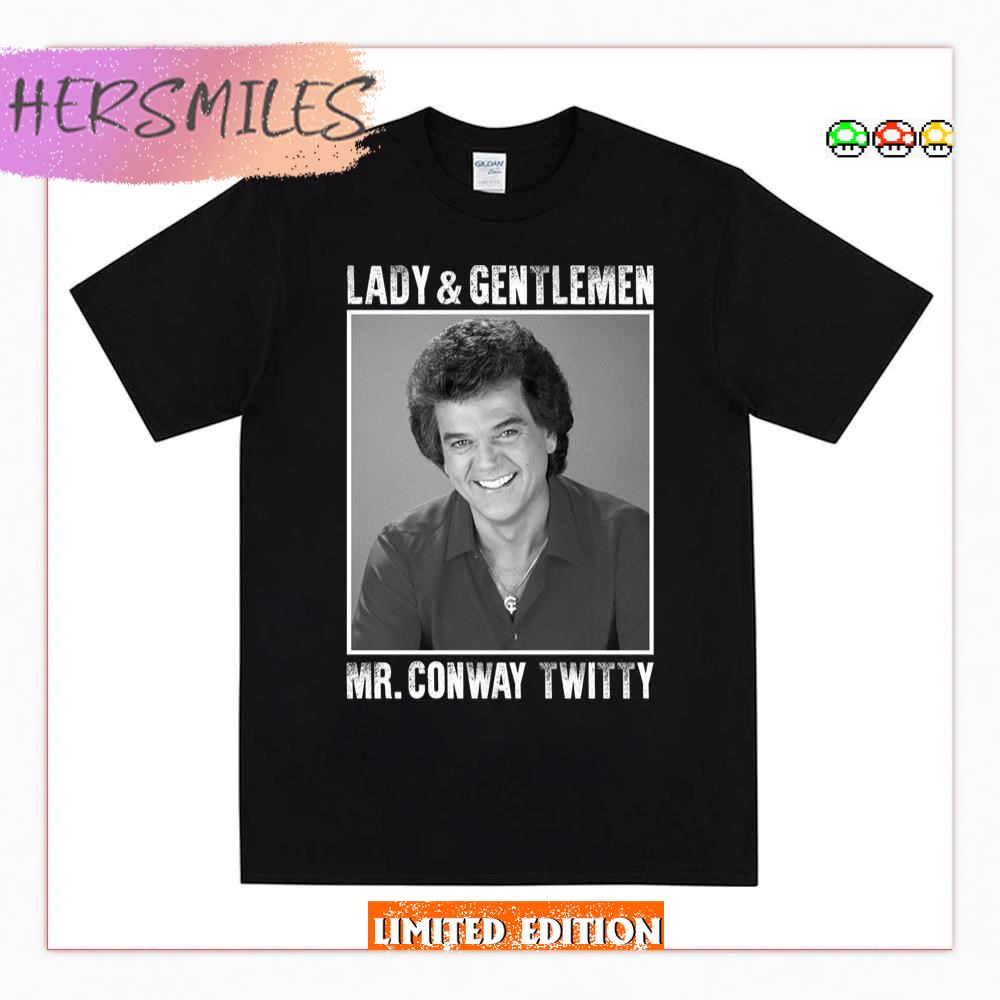 Ladies &amp Gentlemen Mr Conway Twitty T-Shirt