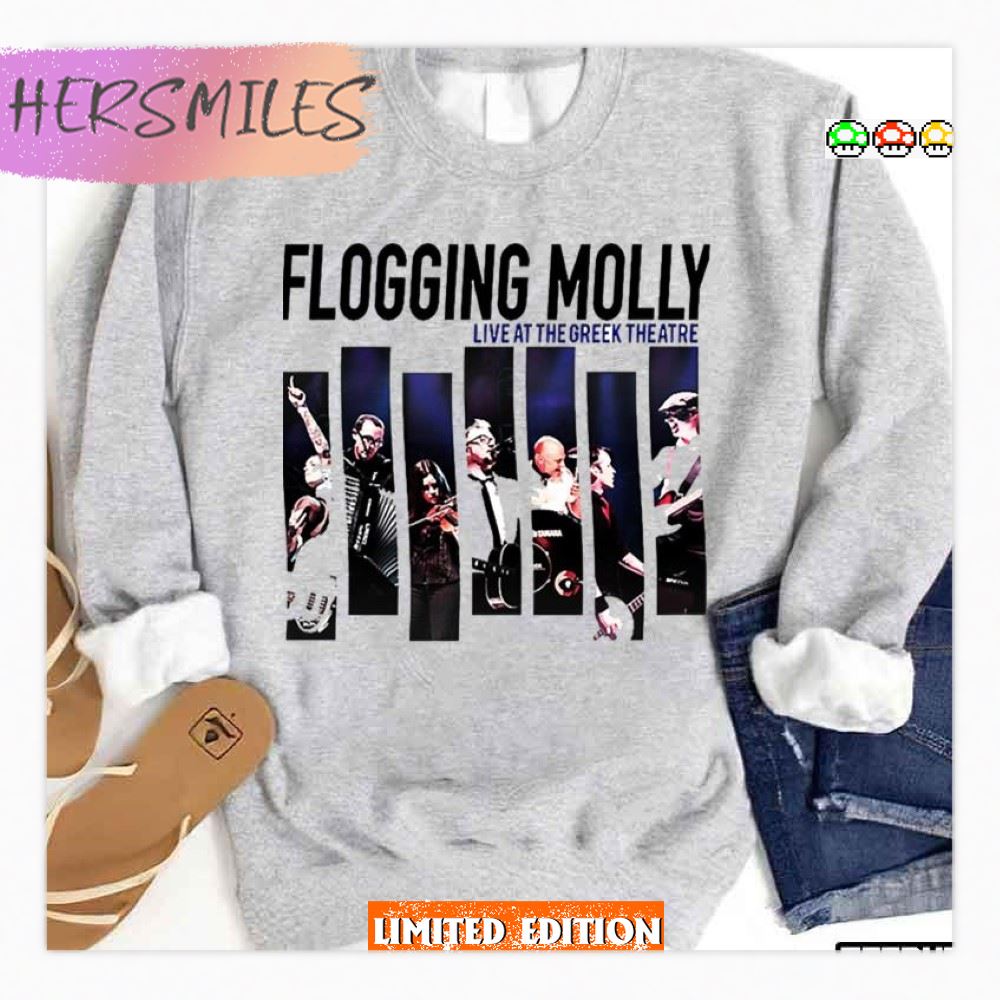 Life In A Tenement Square Flogging Molly  T-shirt