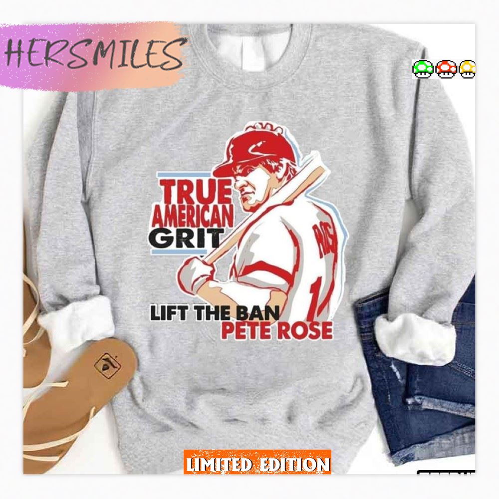 Lift The Ban Pete Rose  T-shirt