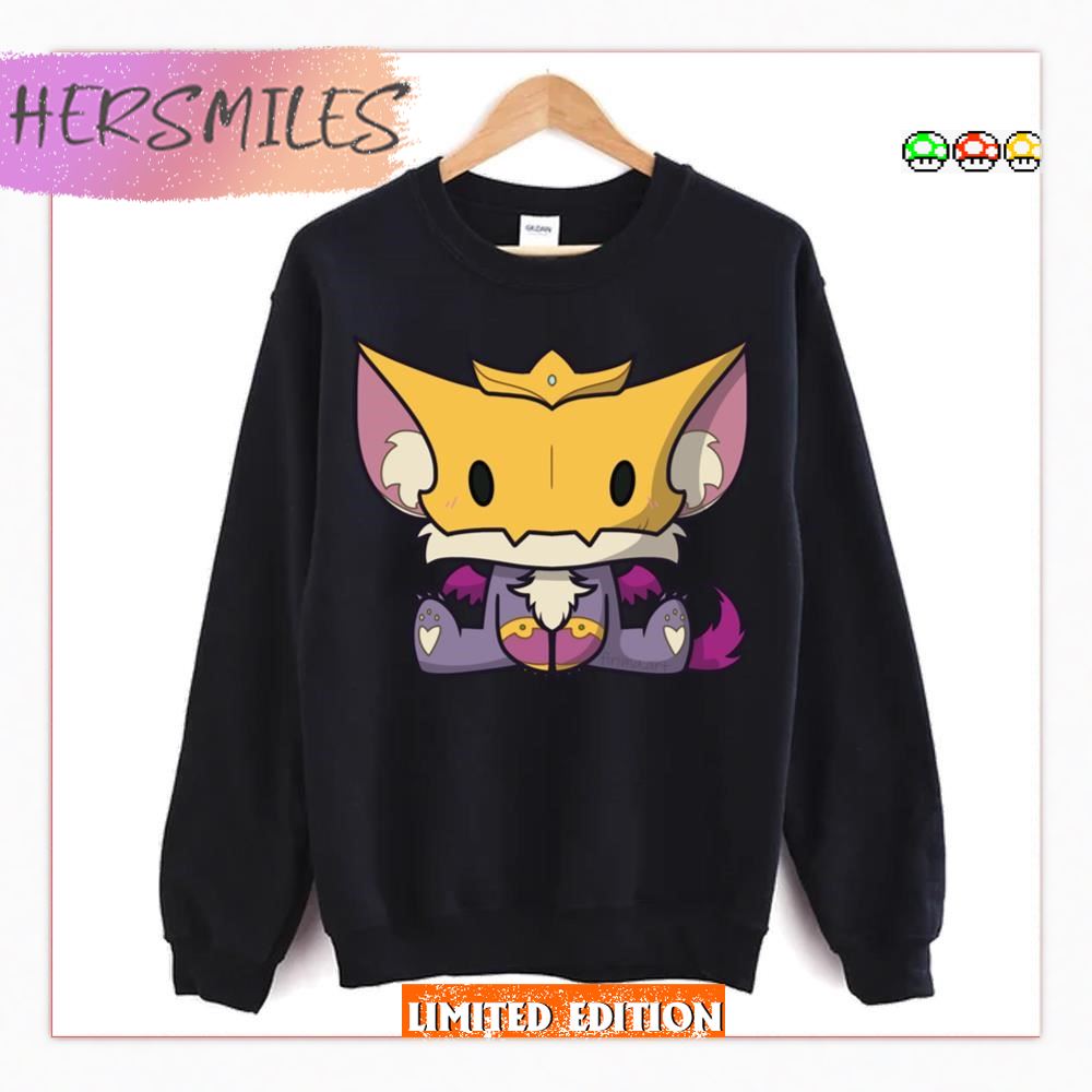Little King Skylander Smol Chibi Bean  T-shirt