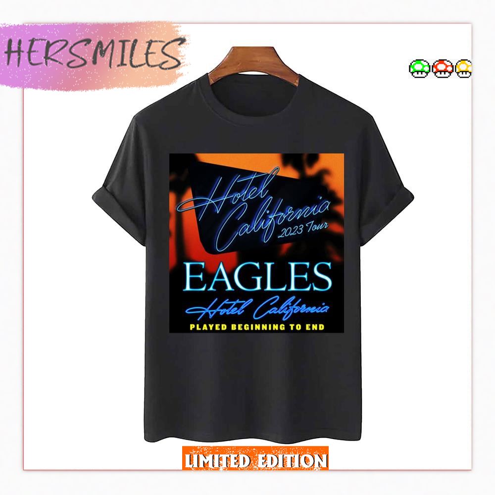 Live Hotel California Originally 2023 New Tour  T-shirt