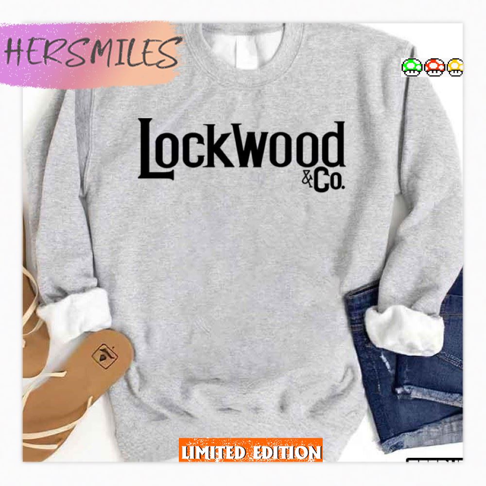 Lockwood And Co Typographic Design  T-shirt