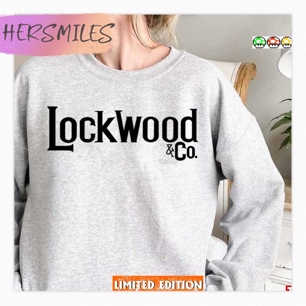 Lockwood And Co Typographic Design  T-shirt