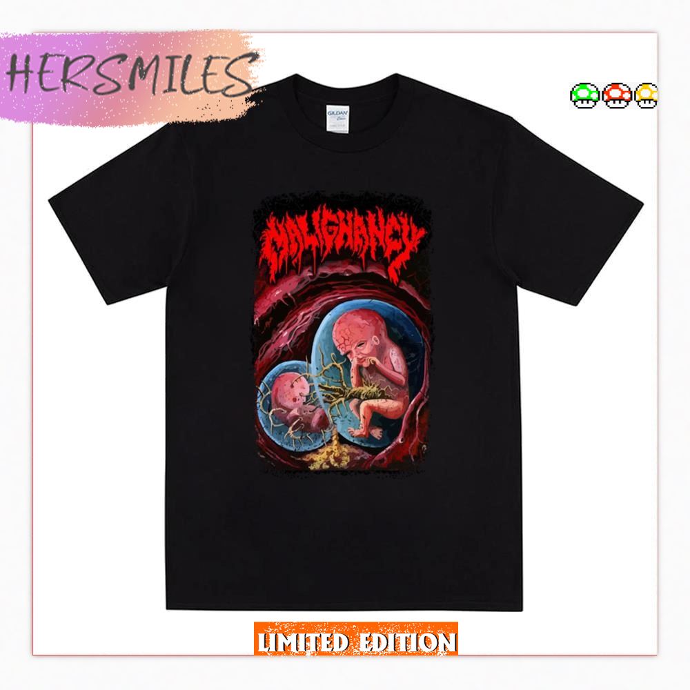 Malignancy Band Merch 2023 New Tour  T-shirt
