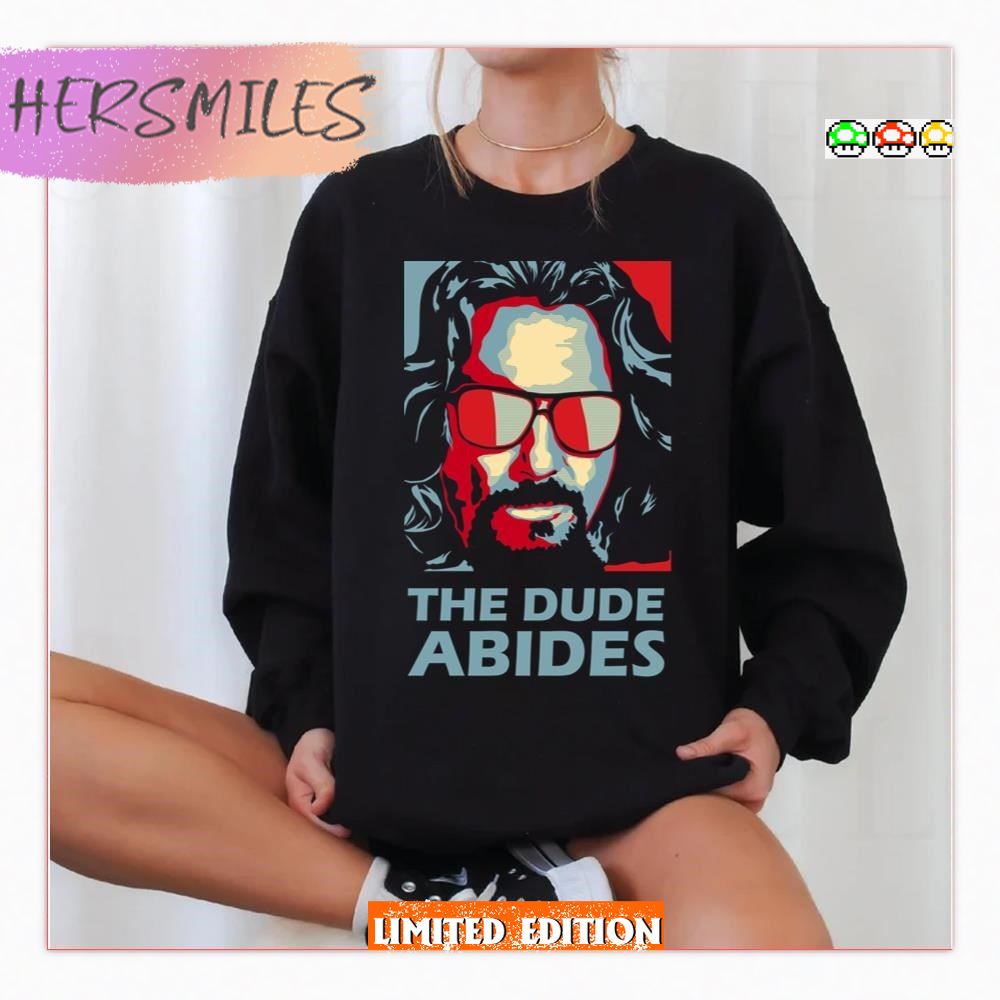 Man The Dude Abides The Big Lebowski T-Shirt