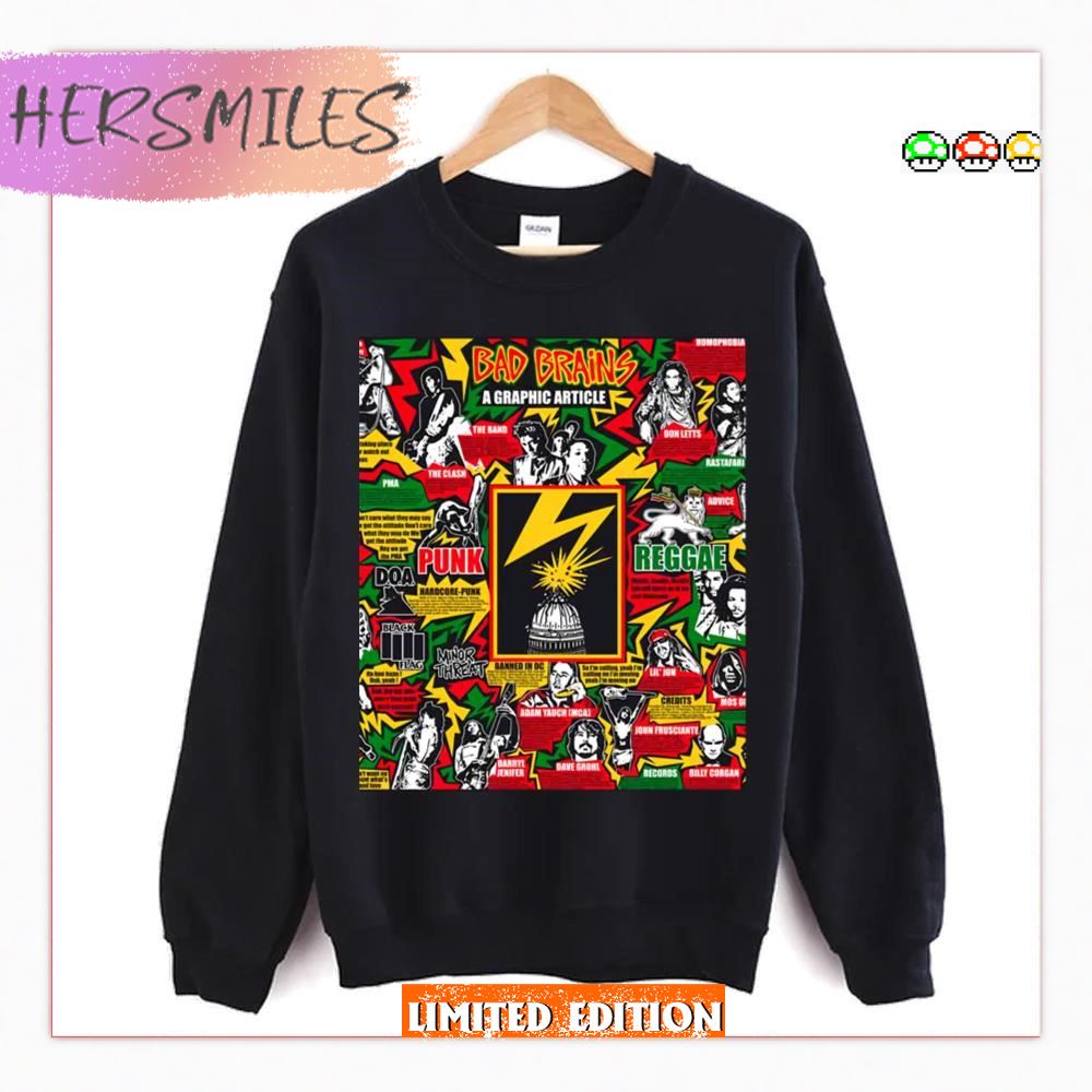 Many Actors Brains Bad Brains Secret 77 T-shirt Many Actors Brains Bad Brains Secret 77 T-shirt