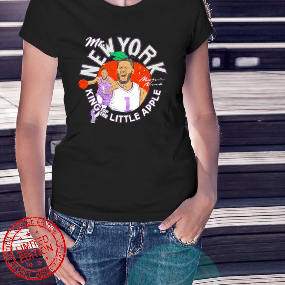 Markquis Nowell Mr. New York king of the little apple signature T-Shirt