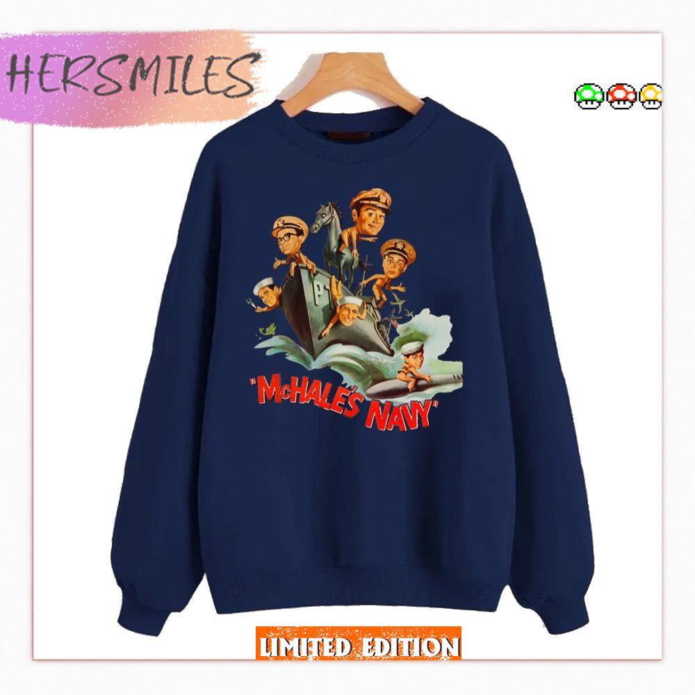Mchales Navy Retro Pt 73 Cast Tribute  T-shirt