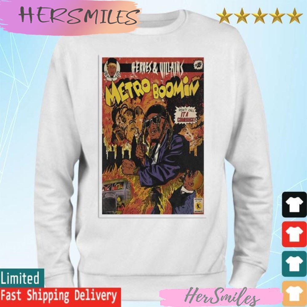 Metro Boomin Comic T-shirt Metro Boomin Comic T-shirt